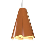Fuchsia Pendant by Accord, Color: Copper, Size: Small,  | Casa Di Luce Lighting