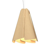 Fuchsia Pendant by Accord, Color: Maple-Accord, Size: Small,  | Casa Di Luce Lighting