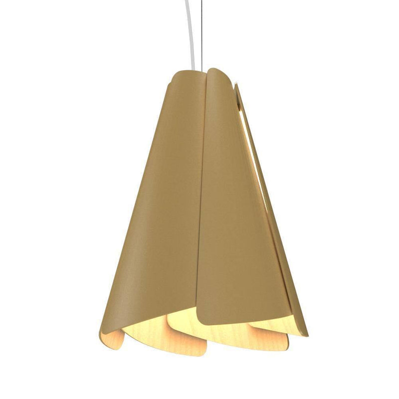 Fuchsia Pendant by Accord, Color: Pale Gold-Accord, Size: Small,  | Casa Di Luce Lighting