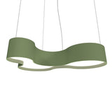 KS Line Pendant Light by Accord, Color: Olive Green, Size: Medium,  | Casa Di Luce Lighting