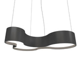 KS Line Pendant Light by Accord, Color: Lead Grey-Accord, Size: Medium,  | Casa Di Luce Lighting