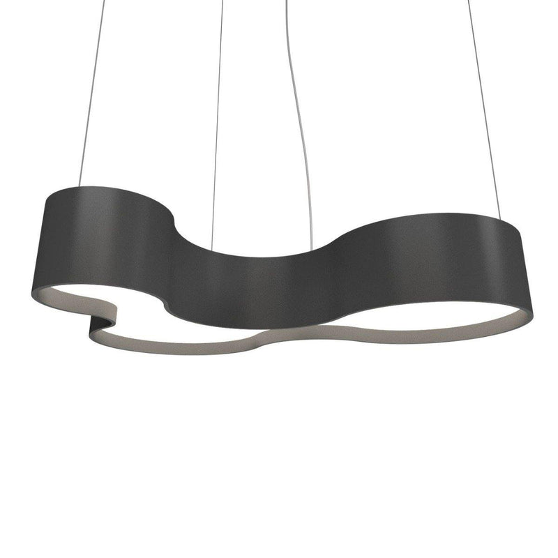 KS Line Pendant Light by Accord, Color: Lead Grey-Accord, Size: Large,  | Casa Di Luce Lighting