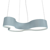 KS Line Pendant Light by Accord, Color: Satin Blue-Accord, Size: Large,  | Casa Di Luce Lighting