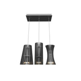 Stecche Di Legno 3 Light Suspension by Accord Iluminacao