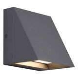 Charcoal Pitch Single LED Outdoor Wall Sconce by Tech Lighting