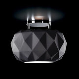 Deluxe Ceiling Light by Leucos, Color: Matt Black-Karman, Light Option: R7, Size: Small | Casa Di Luce Lighting