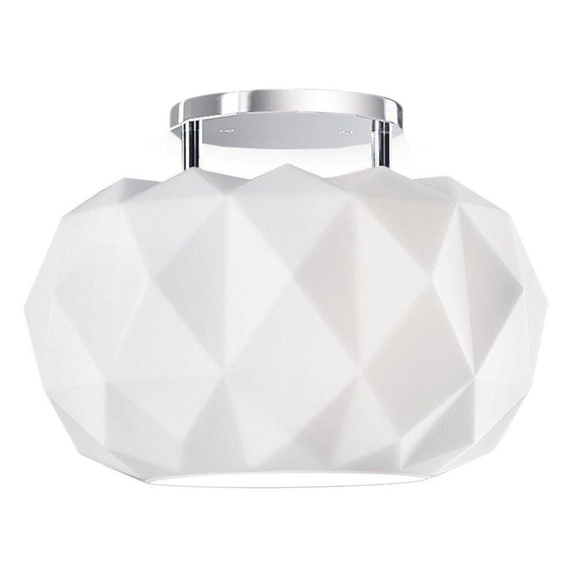Deluxe Ceiling Light by Leucos, Color: White Satin, Light Option: LED, Size: Small | Casa Di Luce Lighting