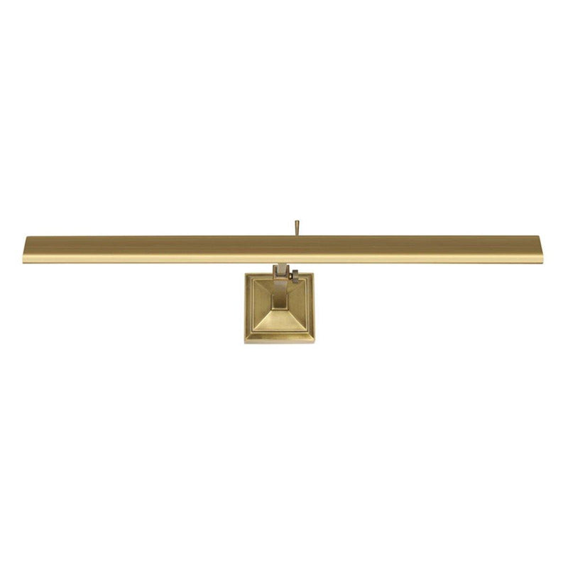 Hemmingway dweLED Picture Light by W.A.C. Lighting, Finish: Burnished Brass, Size: Large,  | Casa Di Luce Lighting