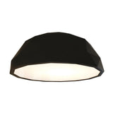 Facetado Ceiling Light by Accord, Color: Matte Black, Imbuia-Accord, White, Louro Frejo-Accord, Teak-Accord, Cappuccino-Accord, American Walnut-Accord, Gloss Black-Accord, Iredescent White-Accord, Light Pink-Accord, Gold, Teal-Accord, Olive Green, Ferrari Red-Accord, Copper, Bronze, Maple-Accord, Pale Gold-Accord, Lead Grey-Accord, Satin Blue-Accord, Light Option: E26, LED,  | Casa Di Luce Lighting