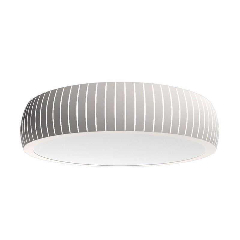 Barril Ceiling Light by Accord, Color: Iredescent White-Accord, Light Option: LED, Size: 19 Inch | Casa Di Luce Lighting