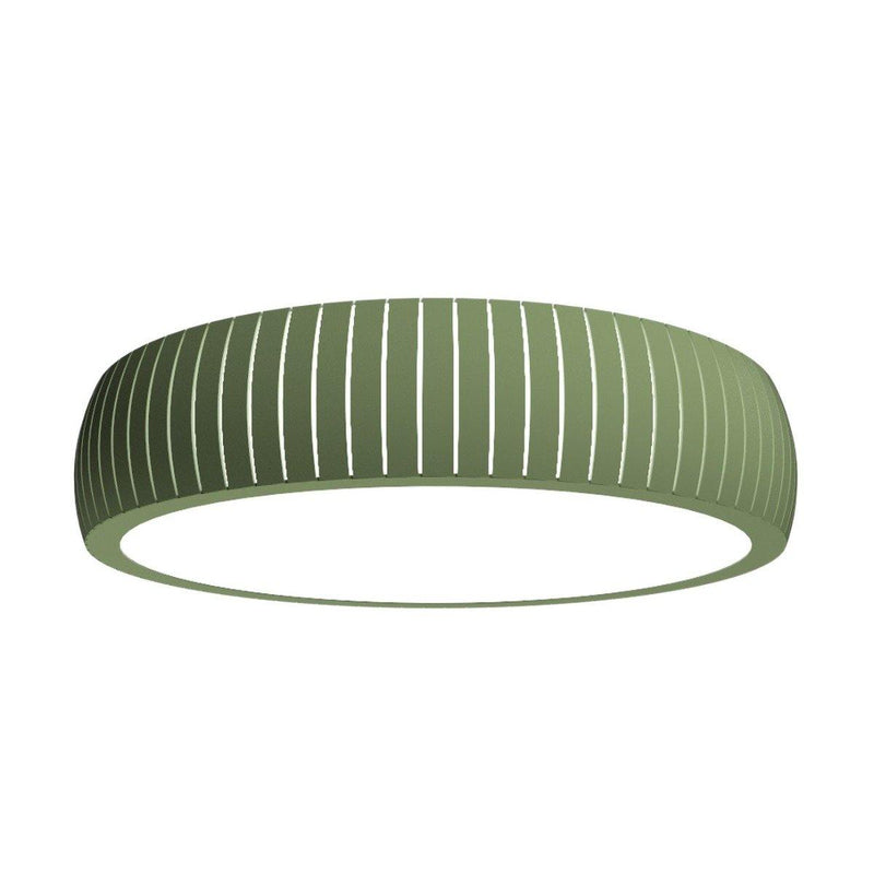 Barril Ceiling Light by Accord, Color: Olive Green, Light Option: LED, Size: 19 Inch | Casa Di Luce Lighting