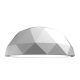 Facetado Ceiling Light by Accord, Color: Matte Black, Imbuia-Accord, White, Louro Frejo-Accord, Teak-Accord, Cappuccino-Accord, American Walnut-Accord, Gloss Black-Accord, Iredescent White-Accord, Light Pink-Accord, Gold, Teal-Accord, Olive Green, Ferrari Red-Accord, Copper, Bronze, Maple-Accord, Pale Gold-Accord, Lead Grey-Accord, Satin Blue-Accord, Light Option: E26, LED,  | Casa Di Luce Lighting