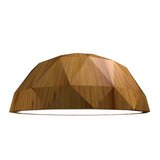 Facetado Ceiling Light by Accord, Color: Matte Black, Imbuia-Accord, White, Louro Frejo-Accord, Teak-Accord, Cappuccino-Accord, American Walnut-Accord, Gloss Black-Accord, Iredescent White-Accord, Light Pink-Accord, Gold, Teal-Accord, Olive Green, Ferrari Red-Accord, Copper, Bronze, Maple-Accord, Pale Gold-Accord, Lead Grey-Accord, Satin Blue-Accord, Light Option: E26, LED,  | Casa Di Luce Lighting