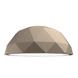 Facetado Ceiling Light by Accord, Color: Matte Black, Imbuia-Accord, White, Louro Frejo-Accord, Teak-Accord, Cappuccino-Accord, American Walnut-Accord, Gloss Black-Accord, Iredescent White-Accord, Light Pink-Accord, Gold, Teal-Accord, Olive Green, Ferrari Red-Accord, Copper, Bronze, Maple-Accord, Pale Gold-Accord, Lead Grey-Accord, Satin Blue-Accord, Light Option: E26, LED,  | Casa Di Luce Lighting