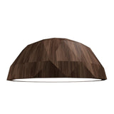 Facetado Ceiling Light by Accord, Color: American Walnut-Accord, Light Option: LED,  | Casa Di Luce Lighting