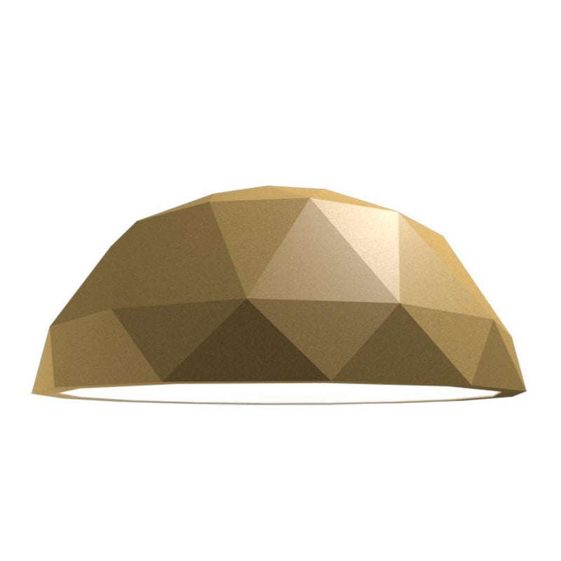 Facetado Ceiling Light by Accord, Color: Gold, Light Option: LED,  | Casa Di Luce Lighting