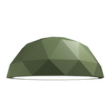 Facetado Ceiling Light by Accord, Color: Olive Green, Light Option: E26,  | Casa Di Luce Lighting
