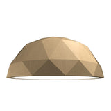 Facetado Ceiling Light by Accord, Color: Matte Black, Imbuia-Accord, White, Louro Frejo-Accord, Teak-Accord, Cappuccino-Accord, American Walnut-Accord, Gloss Black-Accord, Iredescent White-Accord, Light Pink-Accord, Gold, Teal-Accord, Olive Green, Ferrari Red-Accord, Copper, Bronze, Maple-Accord, Pale Gold-Accord, Lead Grey-Accord, Satin Blue-Accord, Light Option: E26, LED,  | Casa Di Luce Lighting