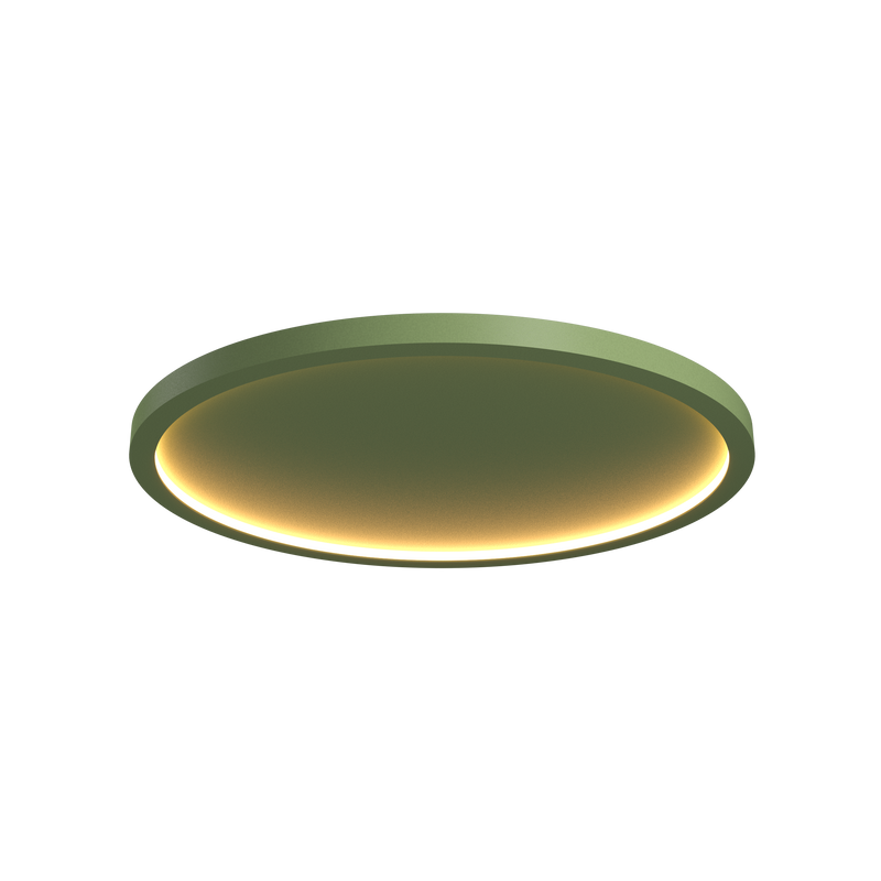 Naia Edge Lit Ceiling Light - Olive Green