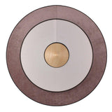 Cymbal Wall Sconce by Forestier, Finish: Powder Pink-Forestier, Size: Medium,  | Casa Di Luce Lighting