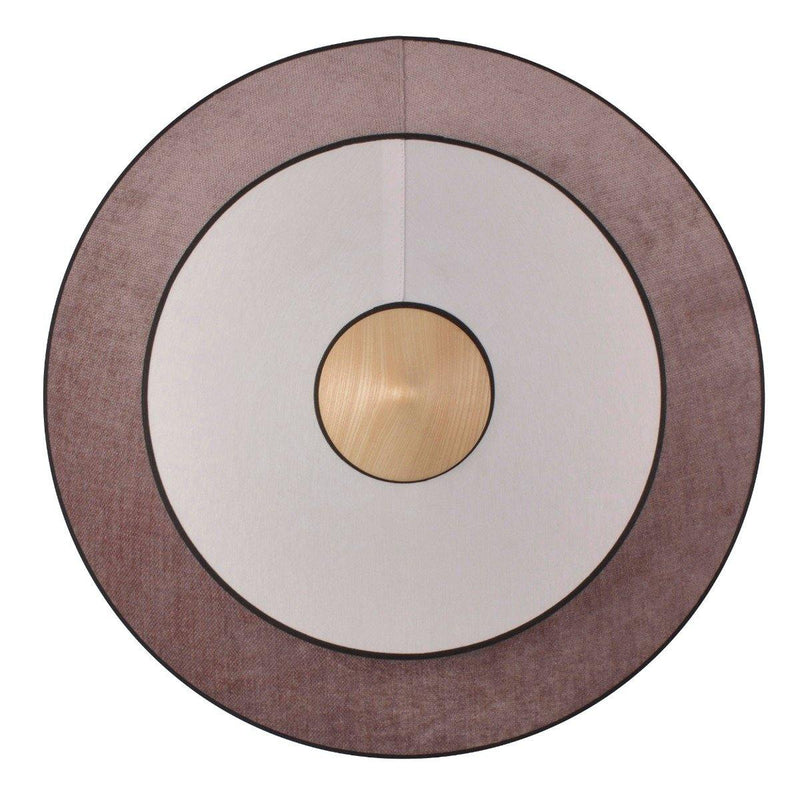 Cymbal Wall Sconce by Forestier, Finish: Powder Pink-Forestier, Size: Medium,  | Casa Di Luce Lighting