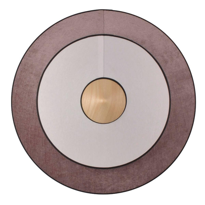 Cymbal Wall Sconce by Forestier, Finish: Powder Pink-Forestier, Size: Small,  | Casa Di Luce Lighting