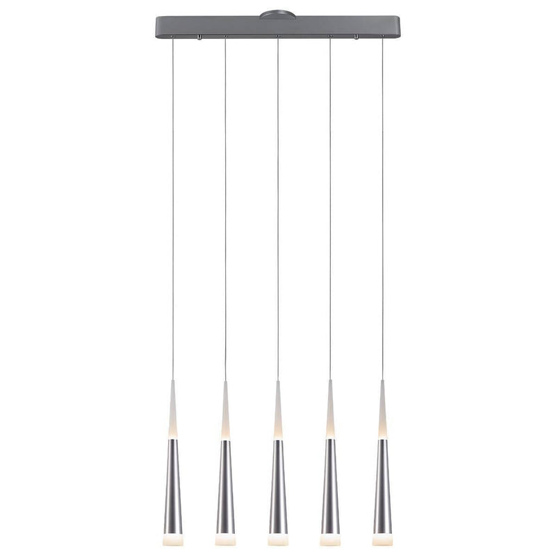 Meteor 5 Suspension by Page One, Color: Brushed Aluminum-Page One, ,  | Casa Di Luce Lighting
