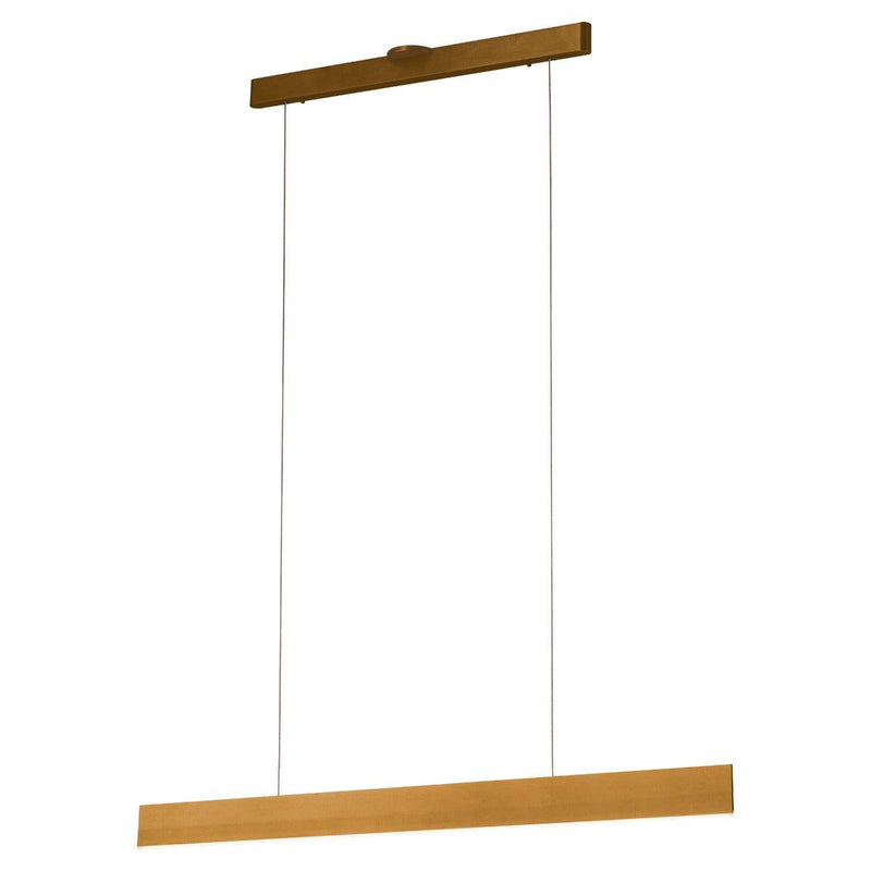 Brushed Gold-Large Prometheus Linear Pendant by Page One
