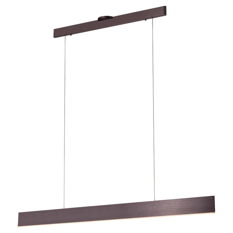 Deep Taupe-Large Prometheus Linear Pendant by Page One
