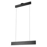 Satin Dark Gray-Small Prometheus Linear Pendant by Page One
