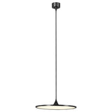 Leja Suspension by Page One, Color: Satin Dark Gray-Page One, Size: Medium,  | Casa Di Luce Lighting