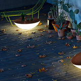 Solar Outdoor Floor Lamp on outdoor floor