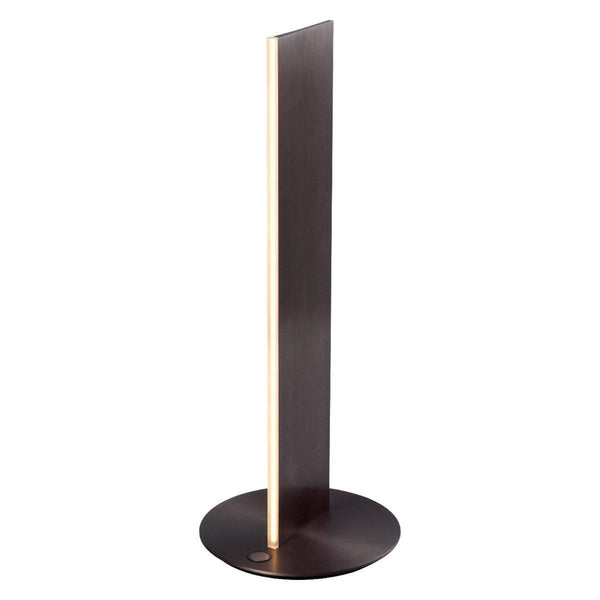 Deep Taupe Prometheus Table Lamp by Page One