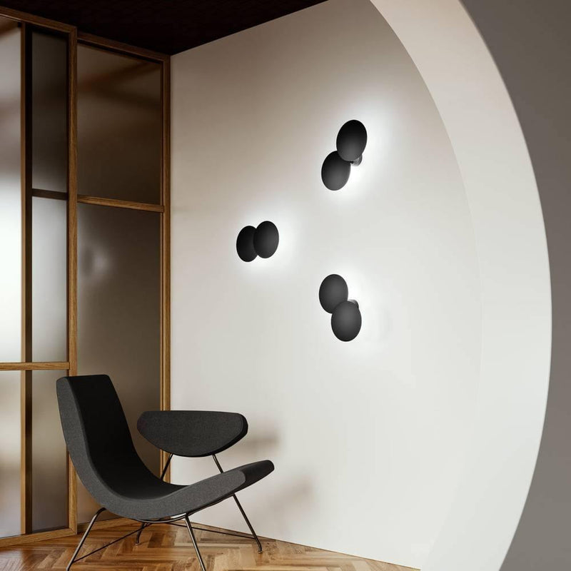 Puzzle Round Wall/Ceiling Light by Lodes Studio Italia Design