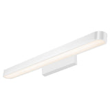 Large Matt White Sonara Wall Sconce by Page One