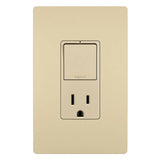 Radiant Single-Pole 3-Way Switch with 15A Tamper Resistant Outlet - Casa Di Luce