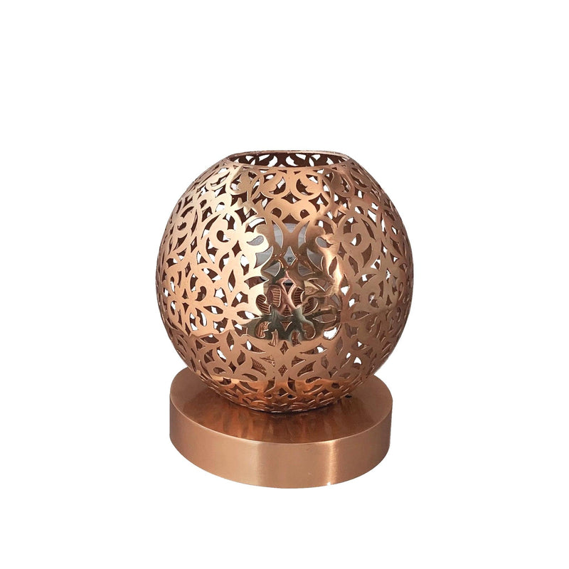 Copper Riad Table Lamp by Dounia Home