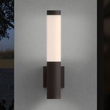 Round Column Indoor/Outdoor LED Wall Sconce by Sonneman Lighting
