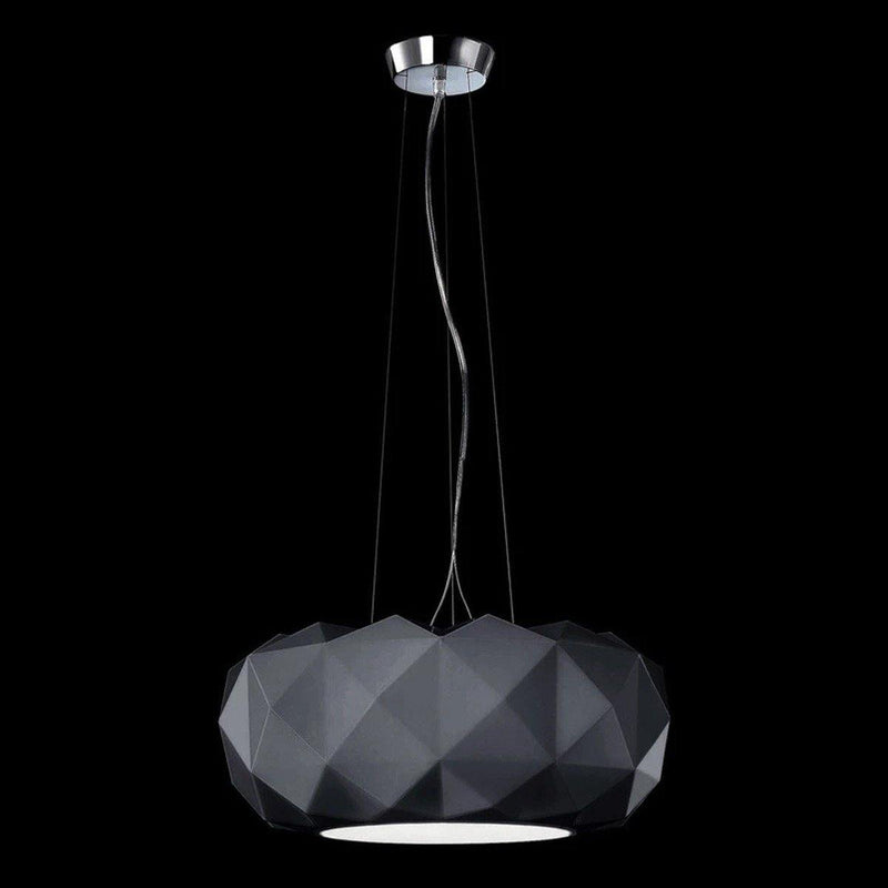 Deluxe Pendant by Leucos, Color: Matt Black-Karman, Light Option: LED, Size: Large | Casa Di Luce Lighting