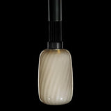 Minerva SS Pendant Light by Evi Style, Color: Smoke Grey, Finish: Gold,  | Casa Di Luce Lighting