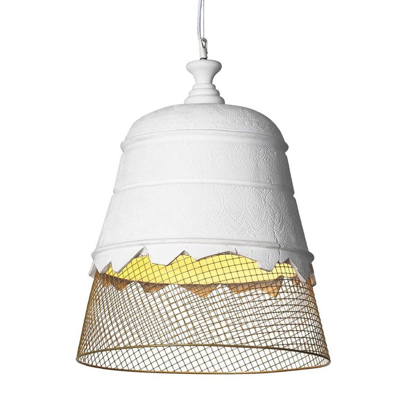 Domenica Pendant by Karman, Color: White, Gold, Size: Small, Large,  | Casa Di Luce Lighting