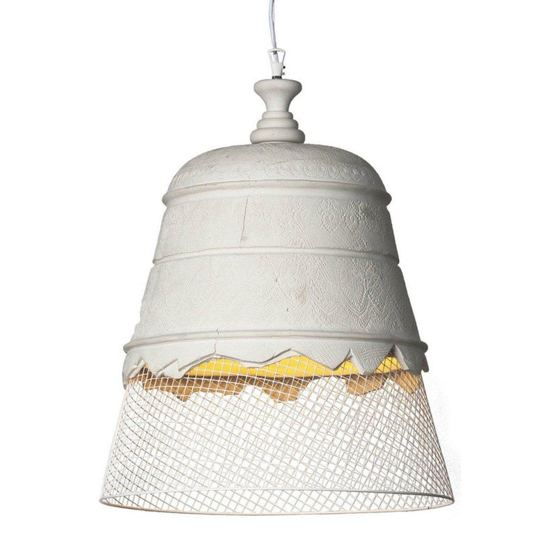 Domenica Pendant by Karman, Color: White, Size: Large,  | Casa Di Luce Lighting