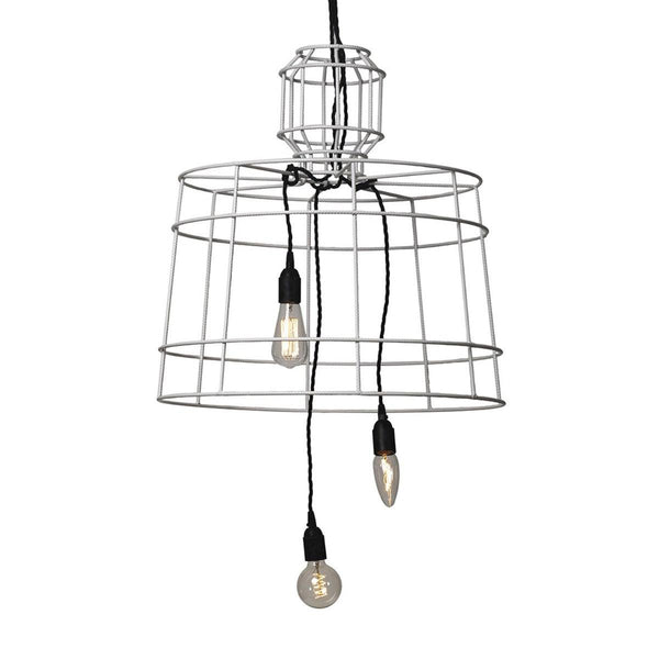 Matt White Sisma Pendant by Karman