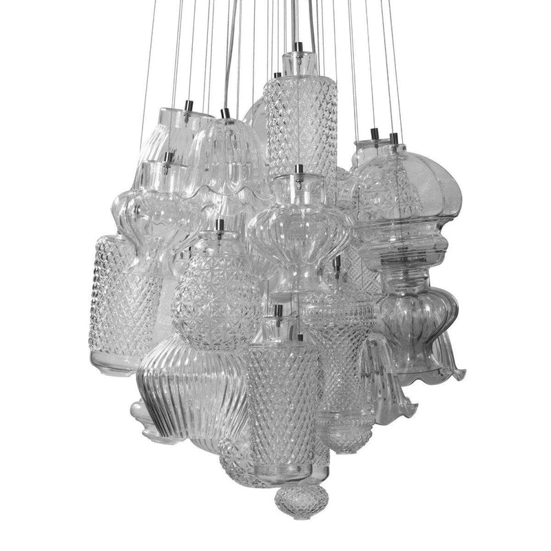 Ceraunavolta Pendant by Karman, Color: Transparent, Size: Large,  | Casa Di Luce Lighting