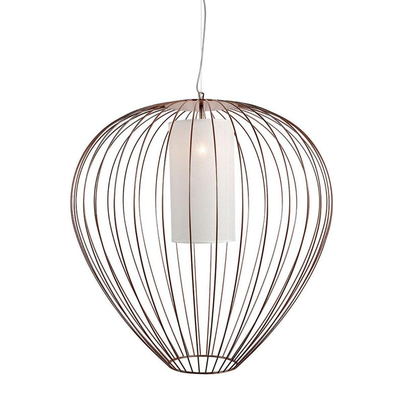 Cell Outdoor Pendant by Karman, Finish: White Glossy, Glossy Bronze-Karman, Size: Small, Large,  | Casa Di Luce Lighting