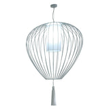 Cell Indoor Pendant by Karman, Finish: White Glossy, Size: Small,  | Casa Di Luce Lighting