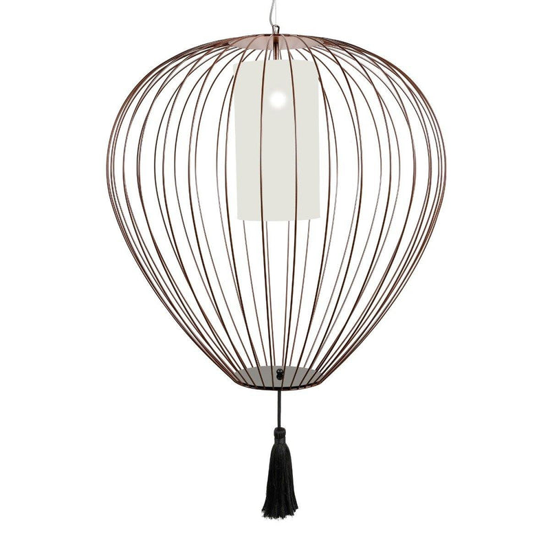 Cell Indoor Pendant by Karman, Finish: Glossy Bronze-Karman, Size: Large,  | Casa Di Luce Lighting