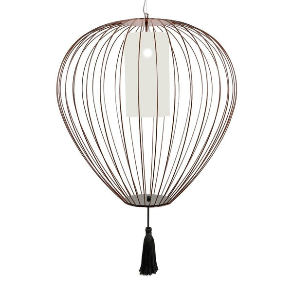 Cell Indoor Pendant by Karman, Finish: White Glossy, Glossy Bronze-Karman, Size: Small, Large,  | Casa Di Luce Lighting
