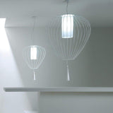 Cell Indoor Pendant by Karman, Finish: White Glossy, Glossy Bronze-Karman, Size: Small, Large,  | Casa Di Luce Lighting