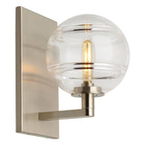 Clear Satin Nicklel Sedona Wall Sconce by Tech Lighting